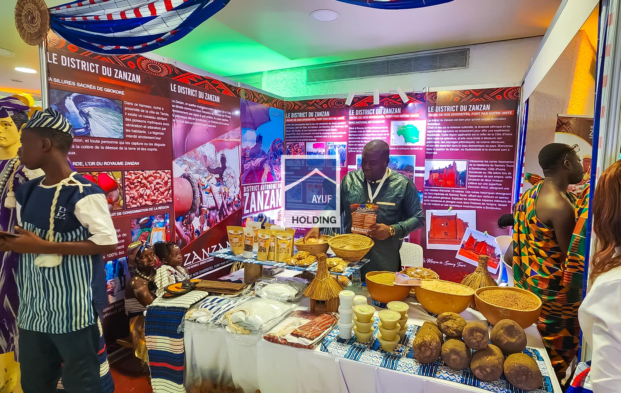 Ayuf Holding Côte d’Ivoire – expert en bâtiments modulaires, structures temporaires et solutions événementielles
