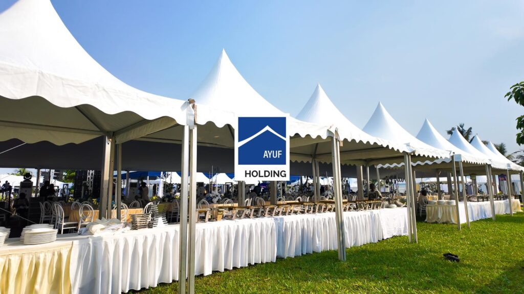 Ayuf Holding Côte d’Ivoire – expert en bâtiments modulaires, structures temporaires et solutions événementielles